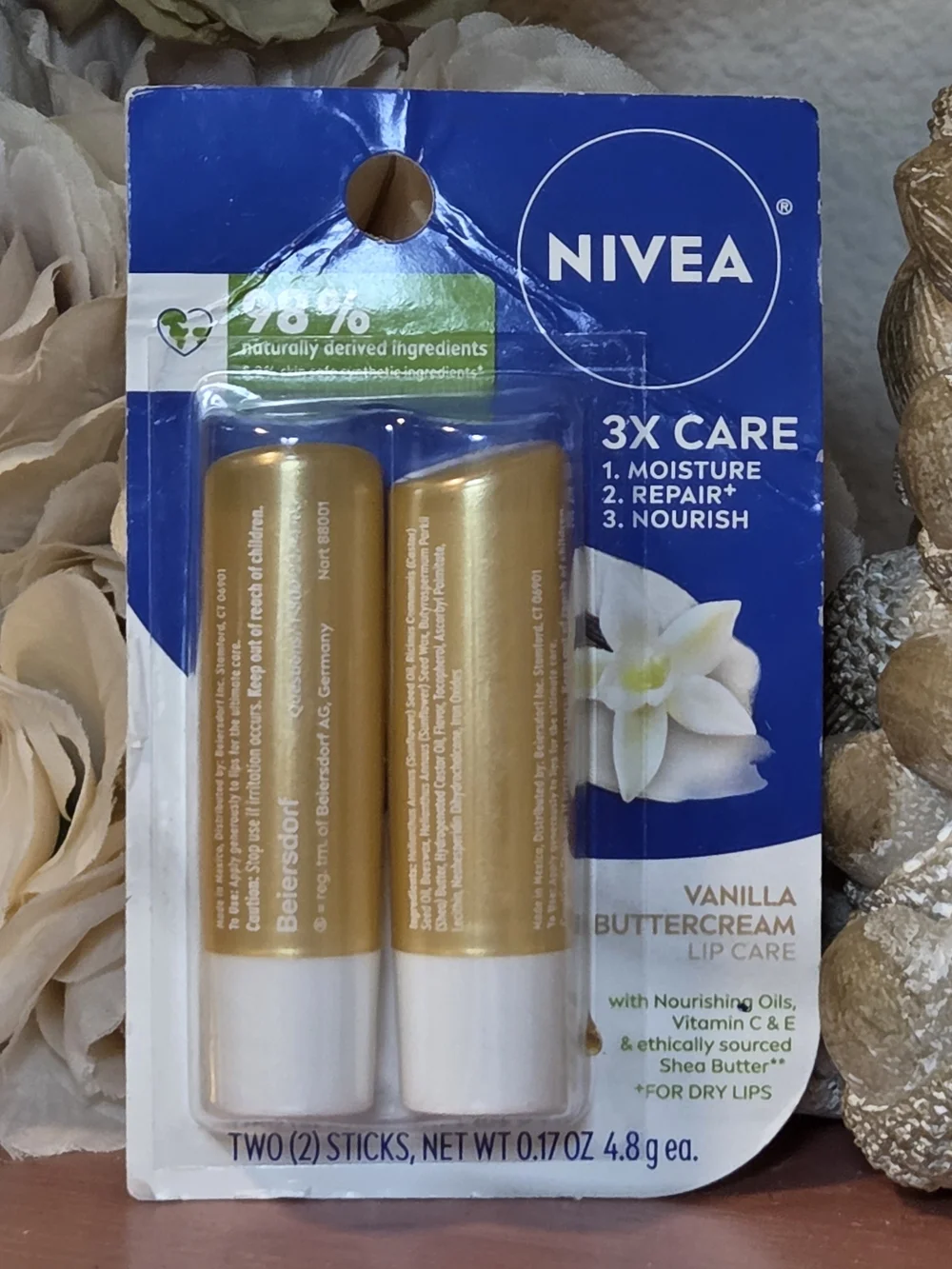 $5 Add On When Bundled with $10+ Vanilla Buttercream Lip Care Balm Duo